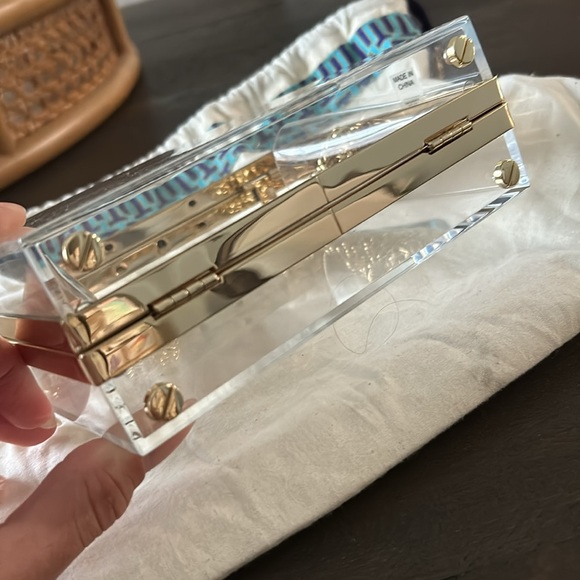 Tory Burch Clear Clutch - Picture 4 of 5